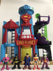 imaginext superman playset