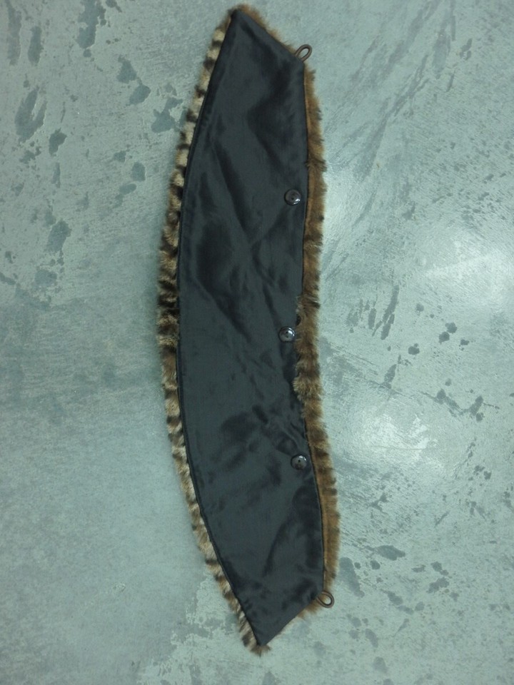 Brown Leopard Faux Fur Collar Scarf For Winter Coat Jacket 26733 eBay