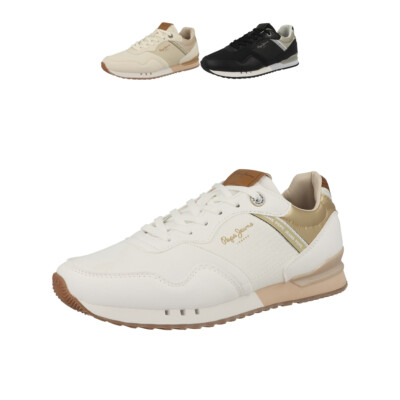 Pepe Jeans London Snake Sneaker low Damen Turnschuhe Sportschuhe Freizeitschuhe