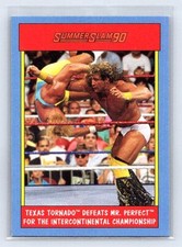 2017 Topps WWE #4 Texas Tornado Defeats Mr. Perfect