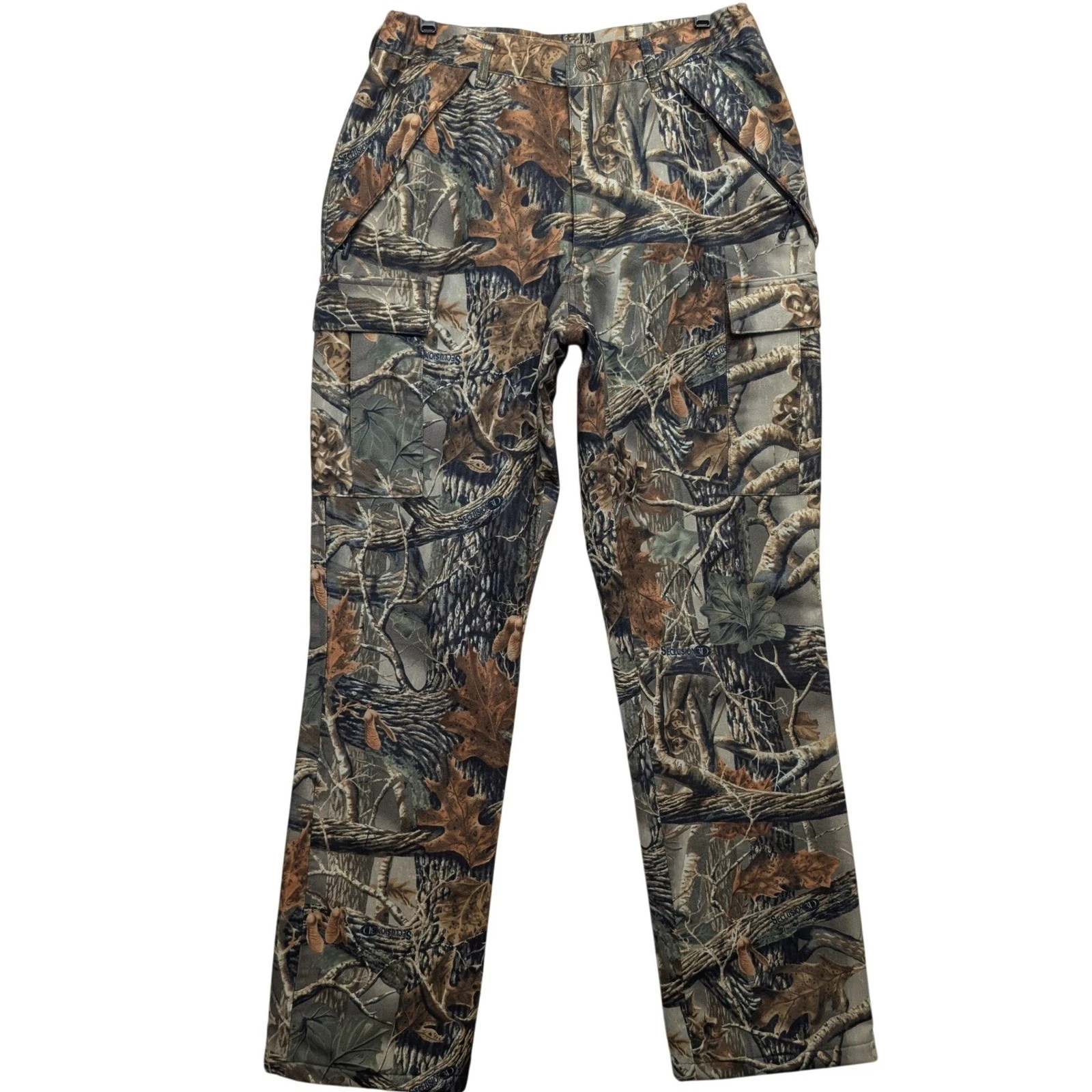 Cabela's Dry-Plus Seclusion 3D Camo Cargo Pants Mens 32 Regular Camouflage