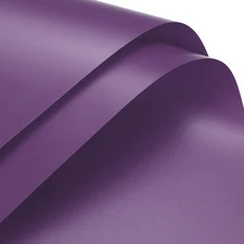 Flower Wrapping Paper 22.8x22.8 Inch Midnight Purple Pack of 19