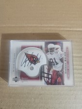 2005 Upper Deck Sweet Spot Signatures Anquan Boldin On-Card Auto #SS-AB