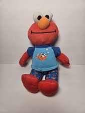 Sesame Street Sleepy Bedtime ELMO talking plush 13" Hasbro 2010