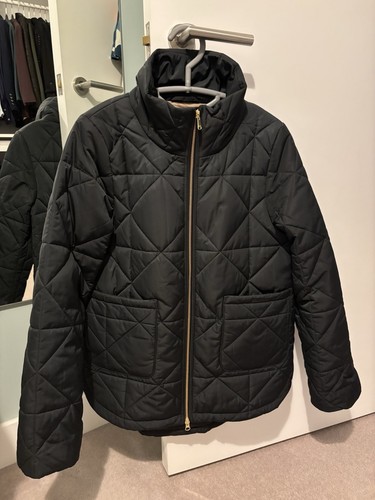 Barbour Stella Quilt Jacket, Black, Size UK 8, New - Picture 2 of 11