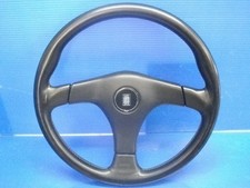 Excellent Nardi Gara 3 Steering Wheel Leather Black Porsche Bmw Made In Italy Excellent Nardi Gara 3 Steering Wheel Leather Black Porsche Bmw Made In Italy