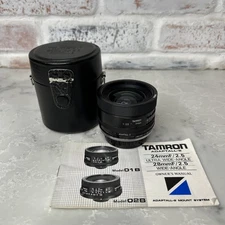Tamron Adaptall 2 24 mm 1:2.5 BBAR Multi C 55 Lens Hard Case Manual