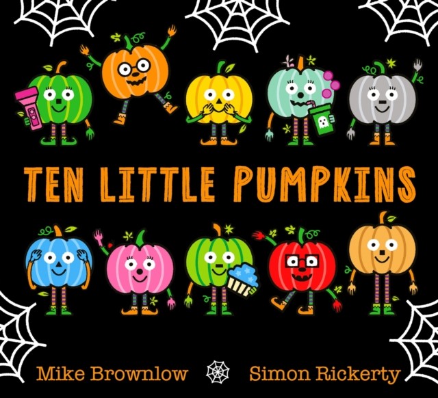 Ten Little Pumpkins by Mike Brownlow (Paperback Book)