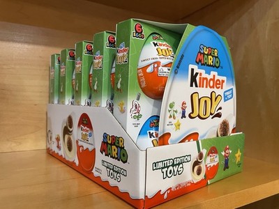 Kinder Joy Nintendo Super Mario Limited Edition 6 Pack Sealed Eggs/Toys