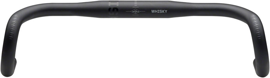 WHISKY No7 12F Drop Handlebar 318mm 44cm DropReach 11668mm Black Aluminum 12390₽