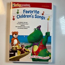 Baby Genius Favorite Children's Songs DVD 2006 Kids Music Sing-Along