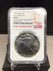 1990 AMERICAN SILVER EAGLE NGC MS69 EARLY PRODUCTION FROM US MINT SEALED BOX