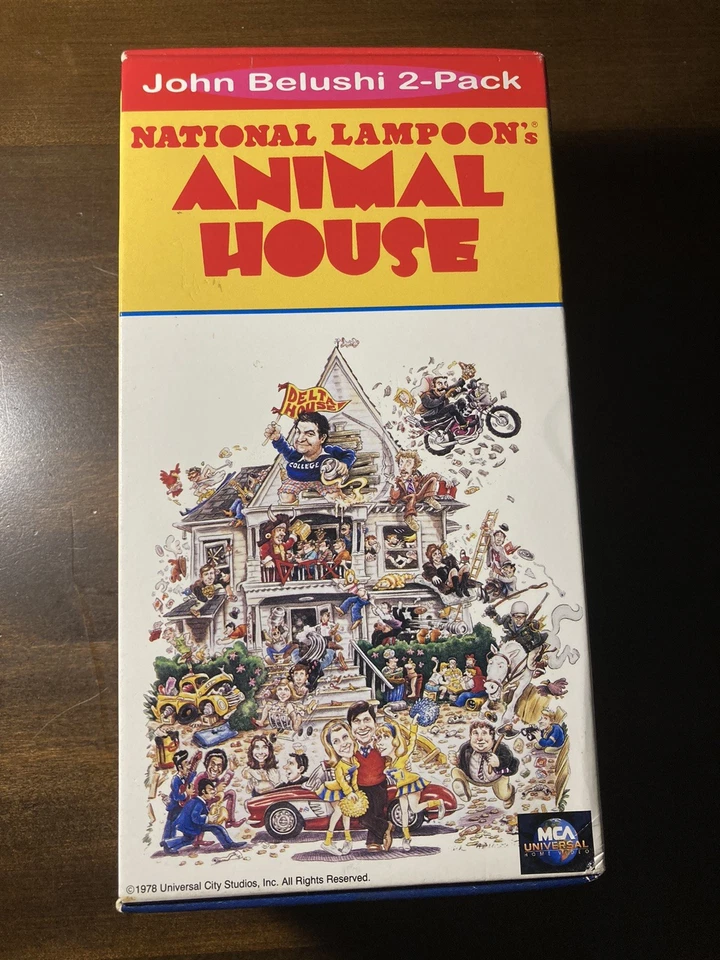 John Belushi 2-Pack Box Set - Animal House / The Blues Brothers VHS 1990 Release - Image 3 of 4