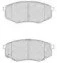 BRAKE PADS SET BRAKING PAD FRONT FERODO FDB4447 FOR HYUNDAI IX20,SONATA VI - Image 4 of 4