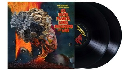 King Gizzard & the Lizard Wi Ice, Death, Planets, Lungs, Mushrooms and  (Vinyl)