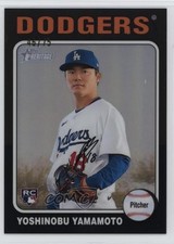 2024 Heritage High Number Chrome Black Border 46/75 Yoshinobu Yamamoto #553 0s2w