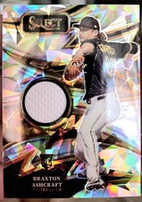 2025 Panini Select - Sparks Braxton Ashcraft #SP-BA (MEM, RC)