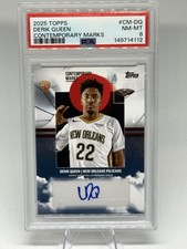 2025-26 Topps - Contemporary Marks Derik Queen #CM-DQ (AU, RC) PSA
