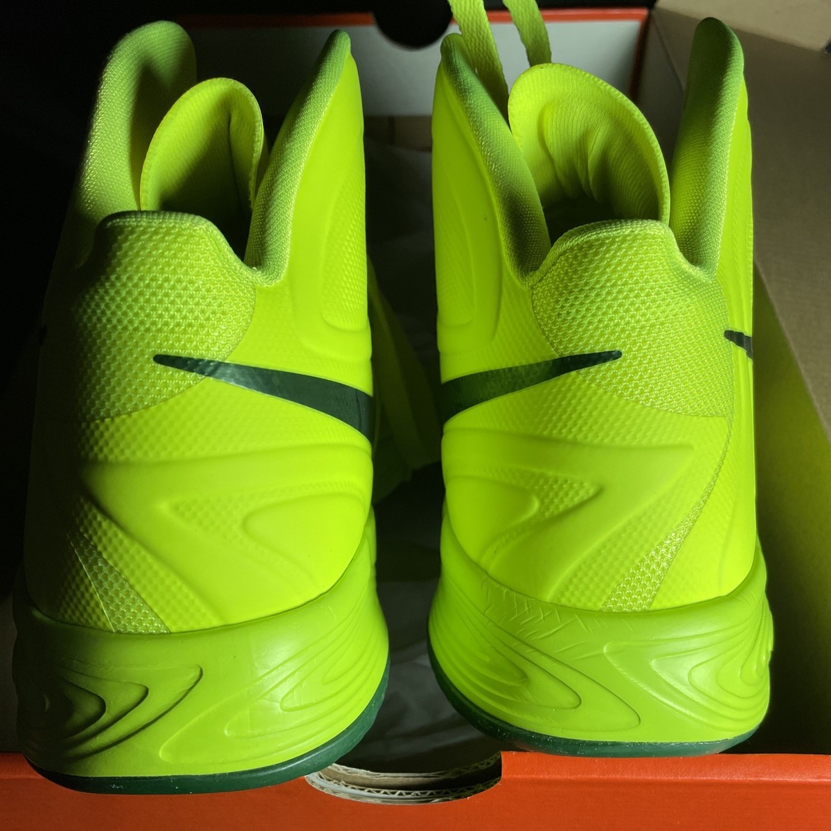 Nike Zoom Hyperfuse Volt 2012 Size 9.5 Volt Neon Yellow 525022-700