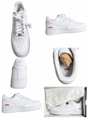 Preços baixos em Nike Air Force 1 Supreme White | eBay