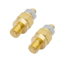 2PCS Side Post Battery Terminal Adapter, Side to Top Post Battery Adapter, 