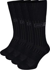 Military Boot Socks - Tactical Trekking Hiking - Outdoor Athletic Sport Blac...