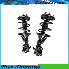 Set(2) Front Complete Strut Assembly w/ Coil Spring For 01-05 Honda Civic 171433