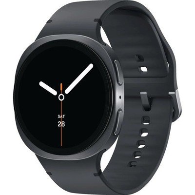 Samsung Galaxy Watch 8 44 mm Smartwatch Graphite (145-205 mm) Kautschuk