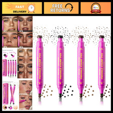 4PCS Dual-Ended Freckle Stamp Pen Set - Realistic Faux Freckles Makeup, Waterpro