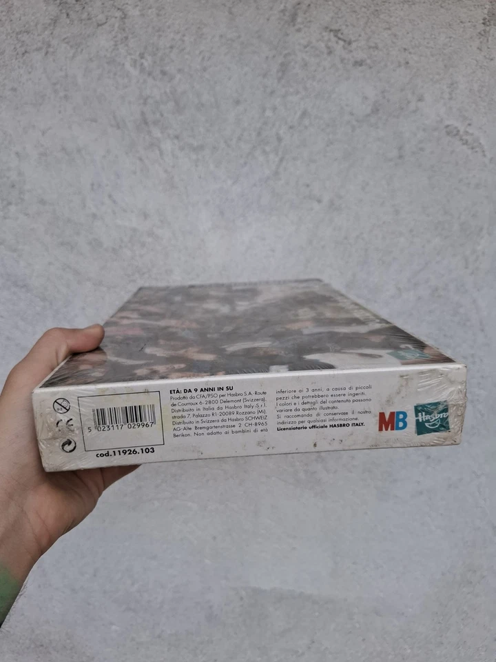 INTER I CAMPIONISSIMI Puzzle Vintage 204 Pezzi Hasbro New Sealed Ronaldo Baggio - Immagine 3 di 4