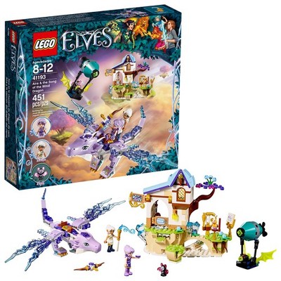 B・E・Wドラゴン & ホーリー・エルフ セット LEGO 6212146 Elves Aira and The Song of The Wind Dragon 41193