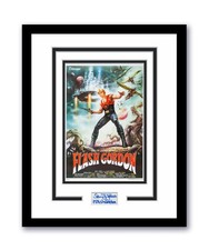 Flash Gordon Sam J. Jones Autographed Signed 11x14 Framed Photo ACOA