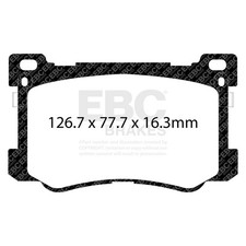 EBC Brakes DP33048C Redstuff Céramique Bas Poussière Frein Pads Pour G80 Genesis