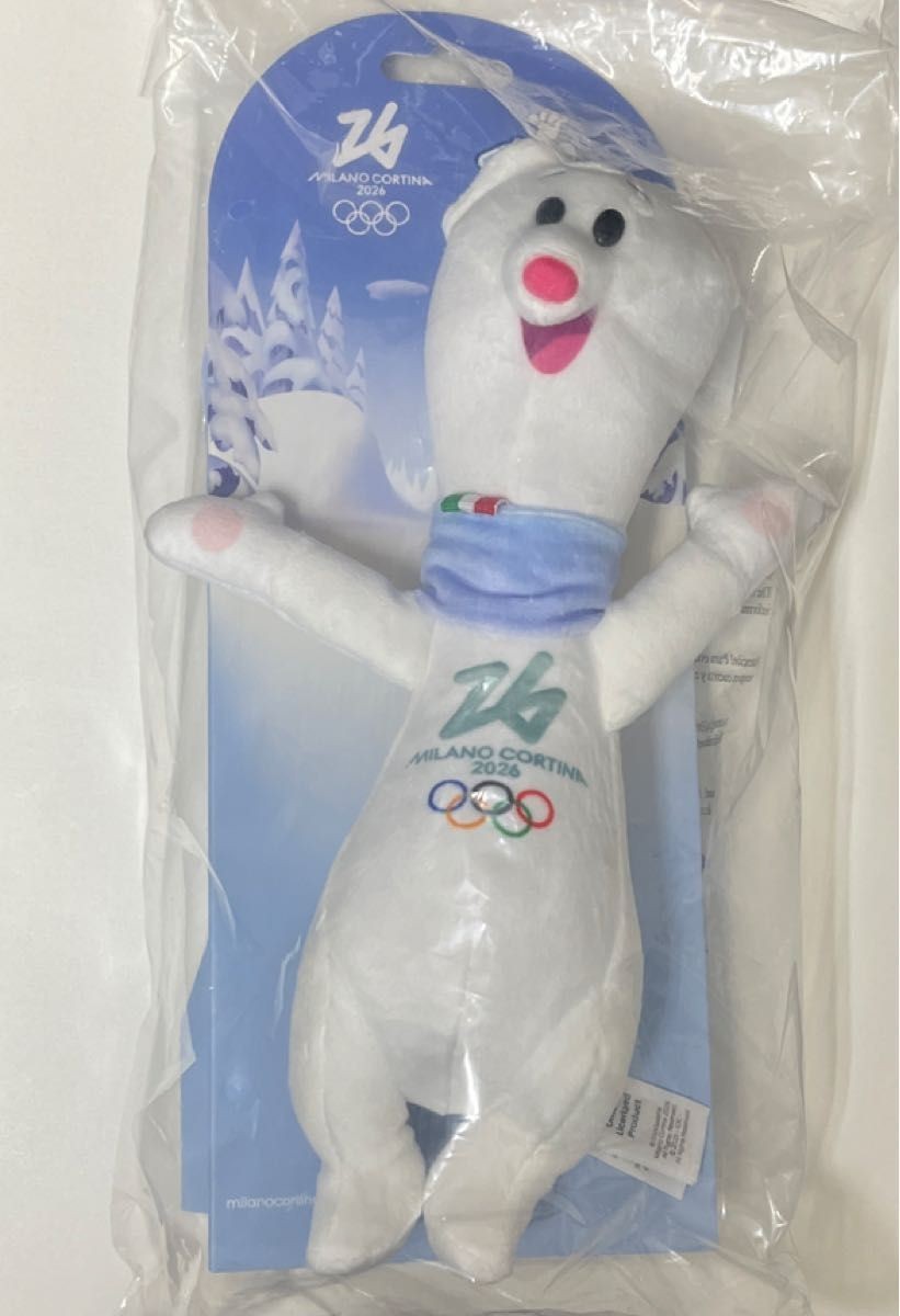 Official Milano Cortina Olympic 2026 Tina Mascot Plush Doll Large