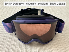 Sale  27 Was 32 Smith Snow Goggles - Youth Medium - Only used for an hour 