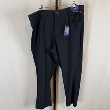 Chaps Mens Black Slim Fit Everyday Performance Stretch Flex Pants 40x30
