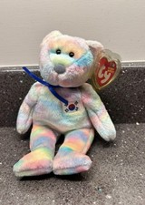 TY Beanie Baby Coreana The Korea Exclusive Bear One of Six Beanies