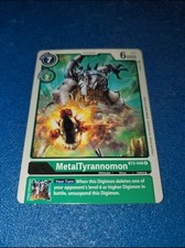 Metaltyrannomon bt2 046 card card digimon game
