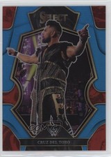 2023 Panini Select WWE Premier Level Blue Prizm 8/199 Cruz Del Toro #103 6q5