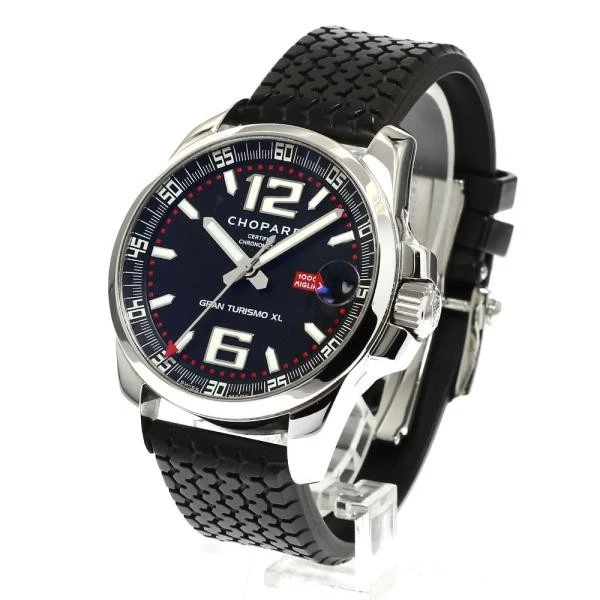 Chopard — Chopard Mille Miglia Gran Turismo XL 16/8997 44mm SS Black Dial Watch #C5246