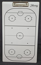 Murray Sporting Goods Dry-Erase Double Sided Hockey Marker Board Clipboard 15"