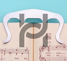 Music Book Clip Page Holder For Sheet Music Stands Piano Musician Accessory