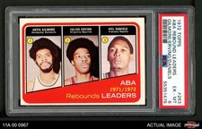 1972 Topps #263 Mel Daniels ABA Rebound Leaders PSA 6 - EX/MT