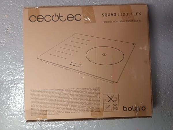 Placa inducción Cecotect SQUAD 3001 FLEX
