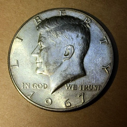 1967 (P) Kennedy Half Dollar 50¢ - 40% Silver - AU to BU, You Grade...  #4