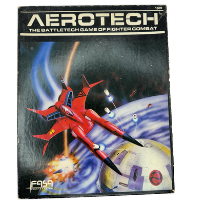 #ad #ad 1986 AEROTECH BATTLETECH GAME OF FIGHTER COMBAT Box Set FASA #1609 $45.84
