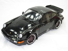 PORSCHE 911 (964) TURBO3.6  BLACK 1:18 NEW IN BOX .