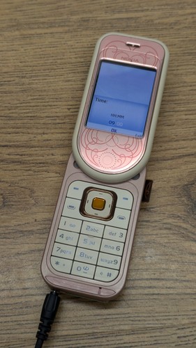 Boxed Nokia 7373 - Pink L 'Amour Collection Mobile Phone - Vintage Collectible - Picture 7 of 19