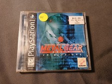 Metal Gear Solid VR Missions PS1 PlayStation 1 Black Label w/ Case Manual