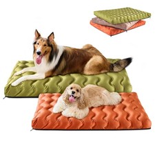 Orthopedic Dog Bed Outdoor Waterproof Dogs Crate Bed for Large Medium Small D...